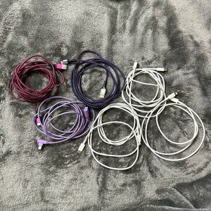Lot of iPhone Chargers